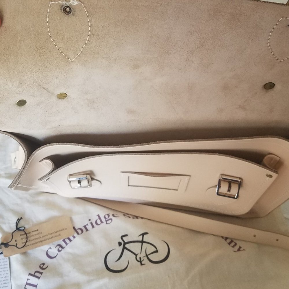 EUC Cambridge Satchel Company Batchel, 12" natural - Picture 6 of 14